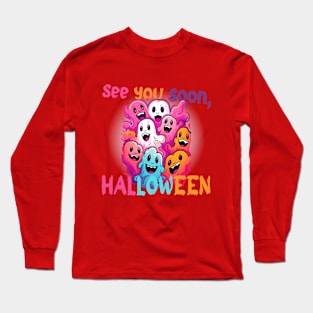 ghost throw pillow Long Sleeve T-Shirt